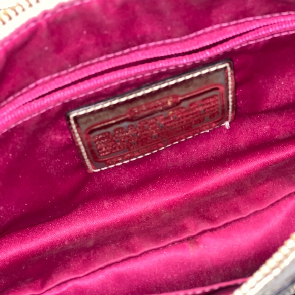 Coach Poppy Metallic Leather Groovy Hobo Bag - Picture 4 of 4